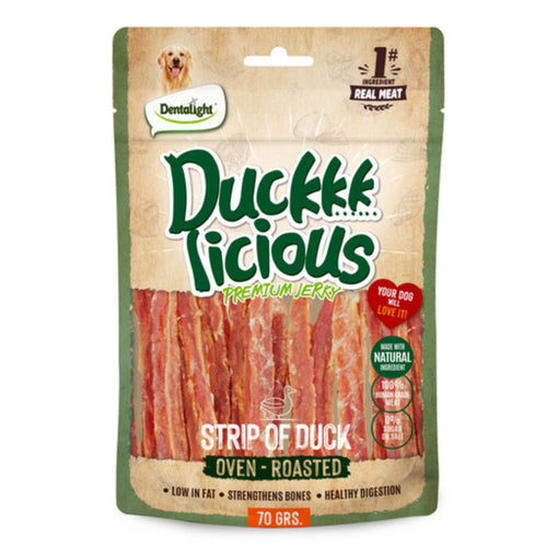 Duck Licious - רצועות ברווז 70 גרם