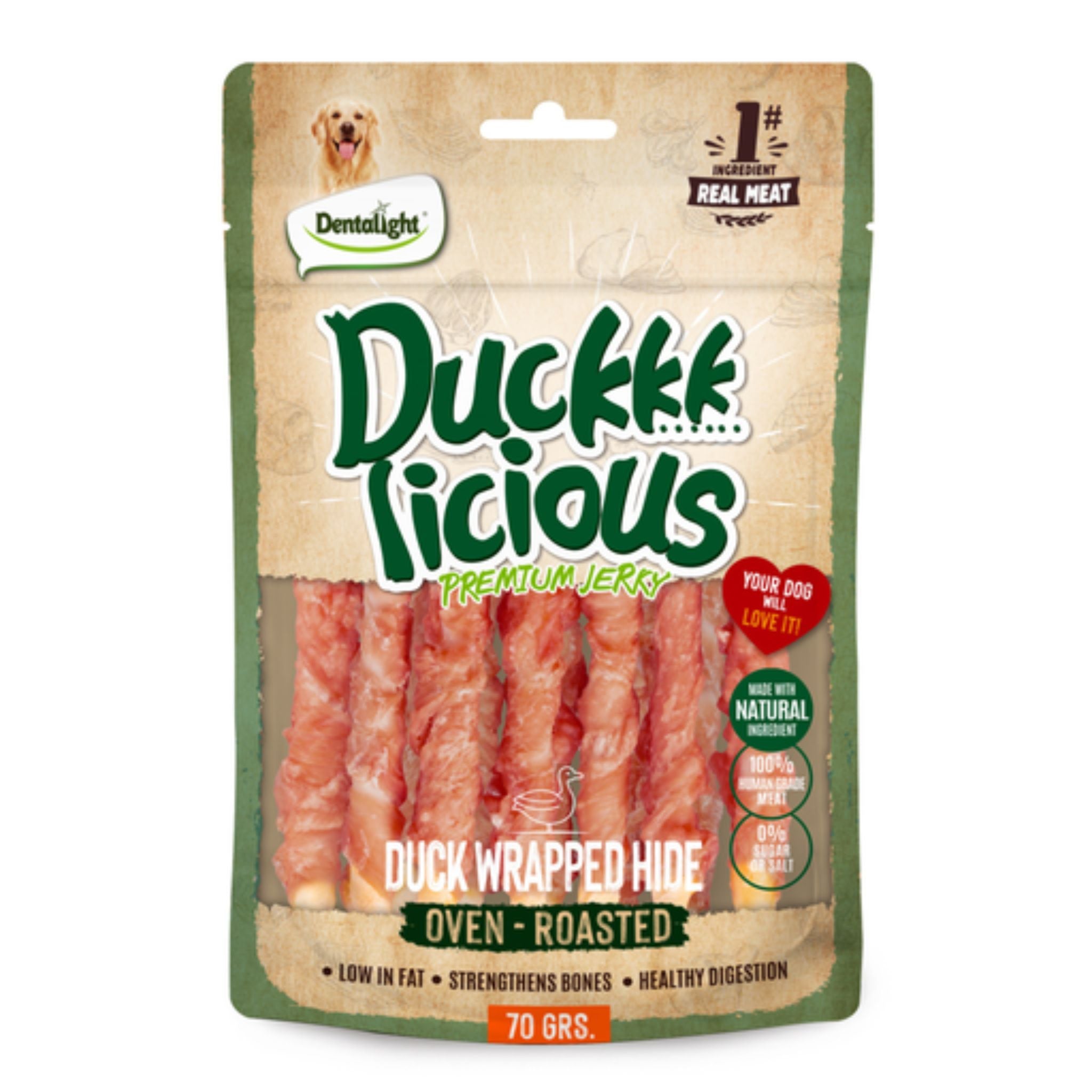 Duck Licious - ברווז מלופף על מקל 70 גרם
