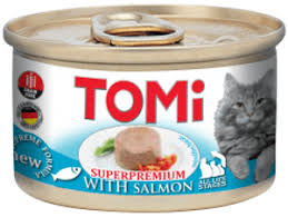 Tomi - מעדן פטה מוס סלמון לגורי חתולים 85 גרם