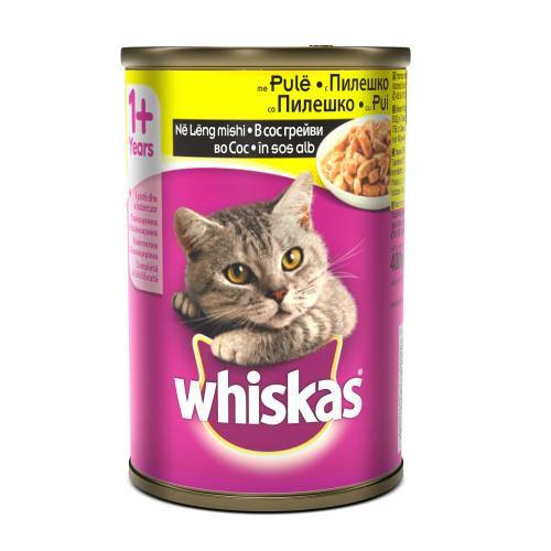 Whiskas עוף 400 גרם שימור