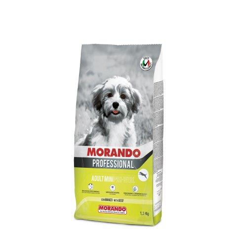 Morando Professional Pro לכלבים קטנים עם בקר 1.5 ק"ג  *הזמנה מראש*