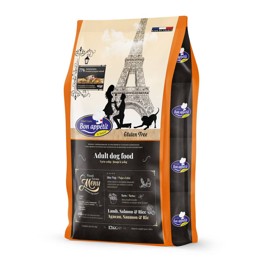 Bon Appetit Dog Lamb Salmon Rice 12kg