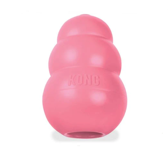 קונג ורוד S צעצוע לגורים KONG Puppy Pink